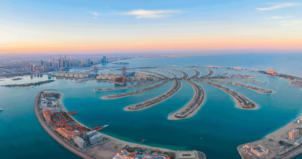 palm jumeirah island dubai