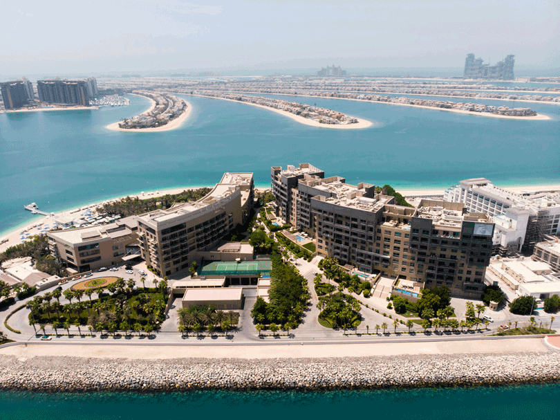palm jumeirah island dubai
