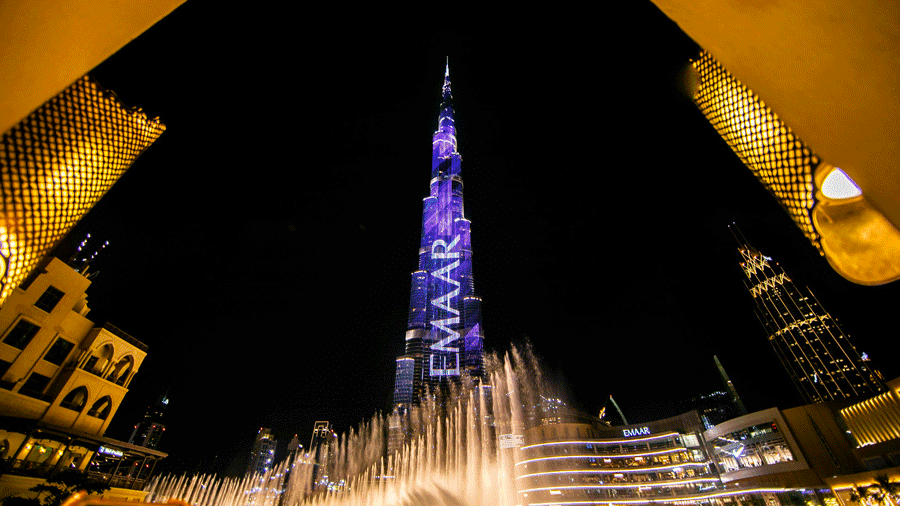 Burj Khalifa Dubai Famille