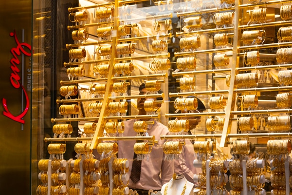 acheter de l'or à Dubai