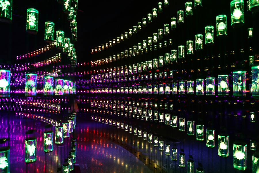 Intérieur du Musée du Futur à Dubai